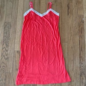 Lamaze coral nursing gown
